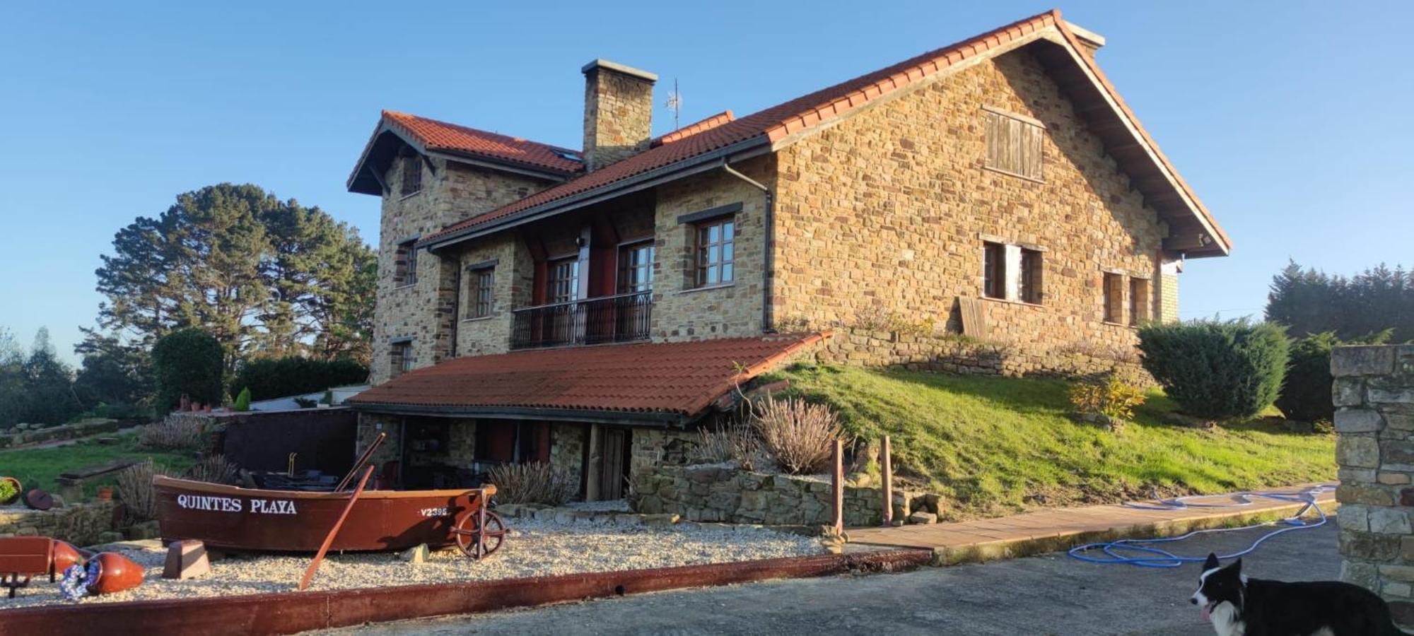Villa Quintes Playa Villaviciosa  Exterior foto